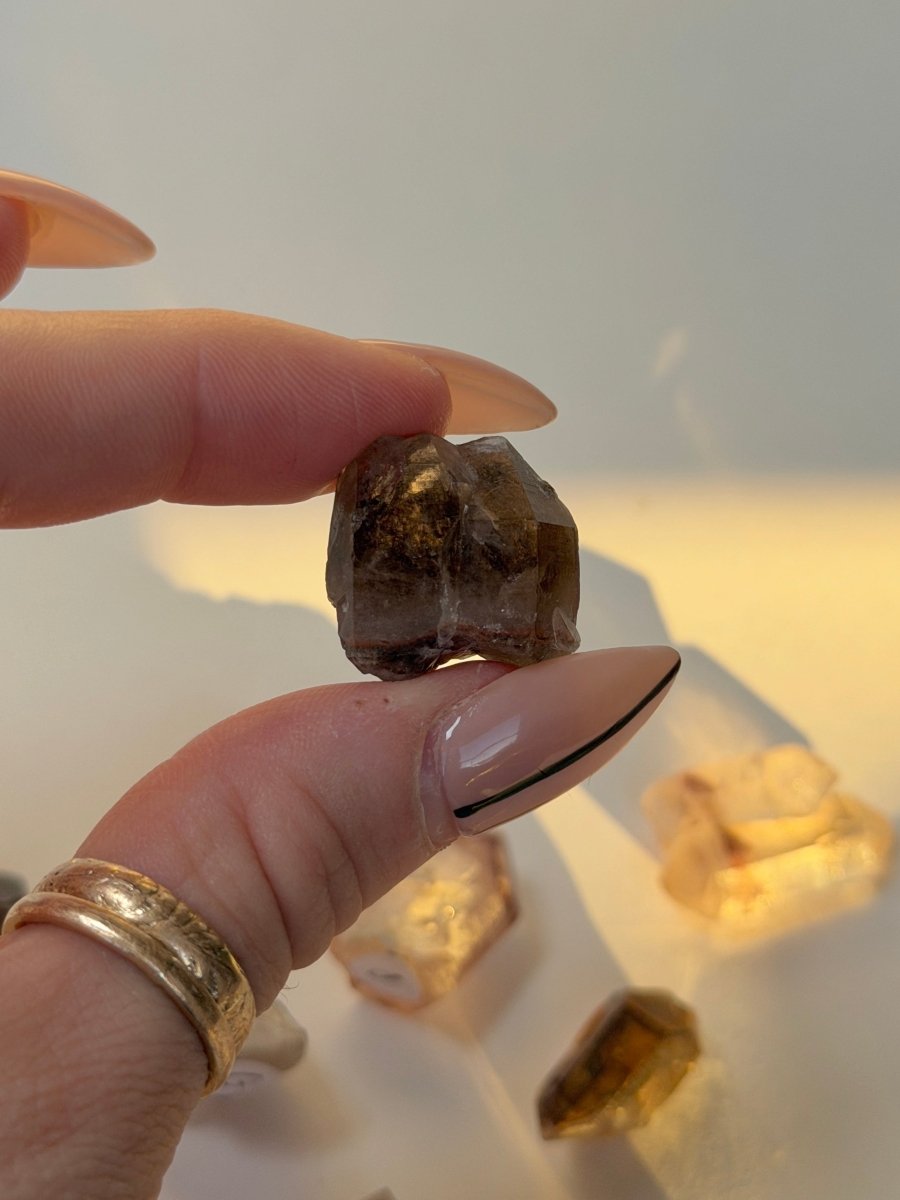 Mini Orange River Quartz Point, South Africa Hematoid QuartzSouth Africa - Haus of Moss + Moon