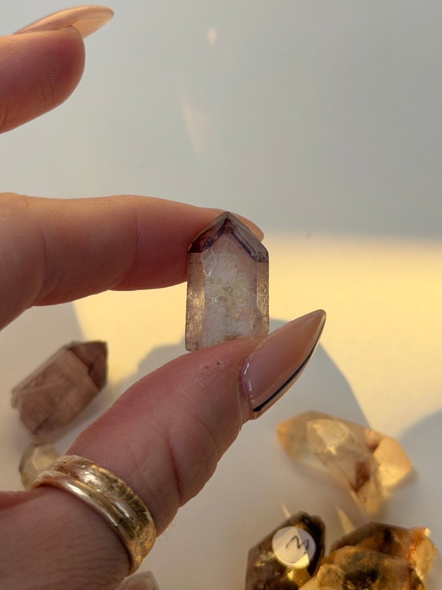 Mini Orange River Quartz Point, South Africa Hematoid QuartzSouth Africa - Haus of Moss + Moon
