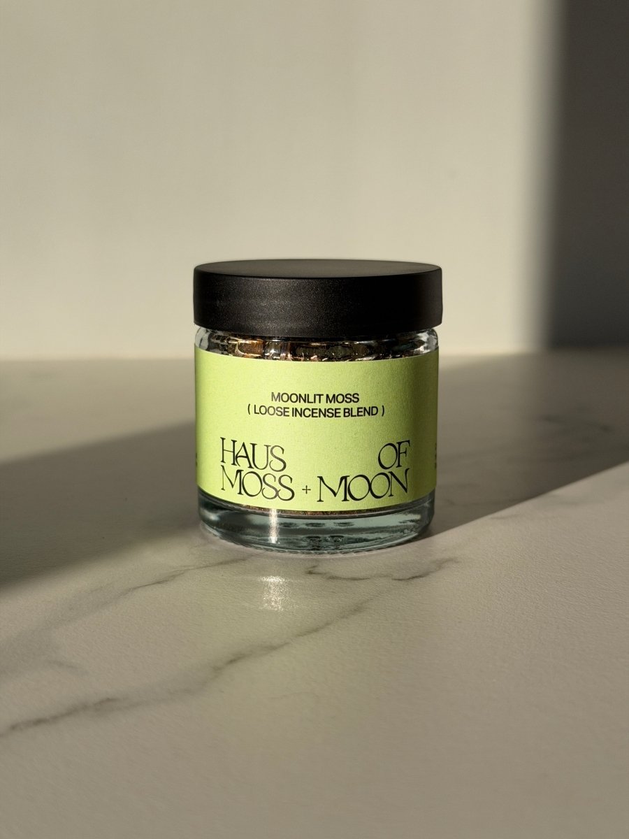 Moonlit Moss, Loose Incense Blend Loose IncenseHaus of Moss + Moon - Haus of Moss + Moon