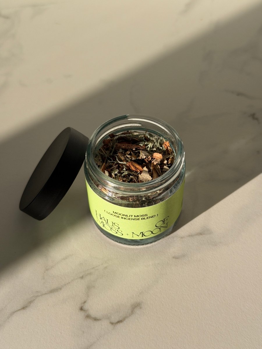 Moonlit Moss, Loose Incense Blend Loose IncenseHaus of Moss + Moon - Haus of Moss + Moon