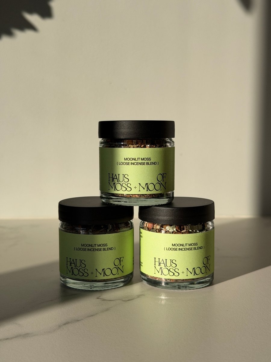 Moonlit Moss, Loose Incense Blend Loose IncenseHaus of Moss + Moon - Haus of Moss + Moon