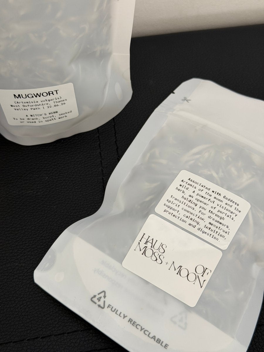 Mugwort Loose IncenseHaus of Moss + Moon- Haus of Moss and Moon