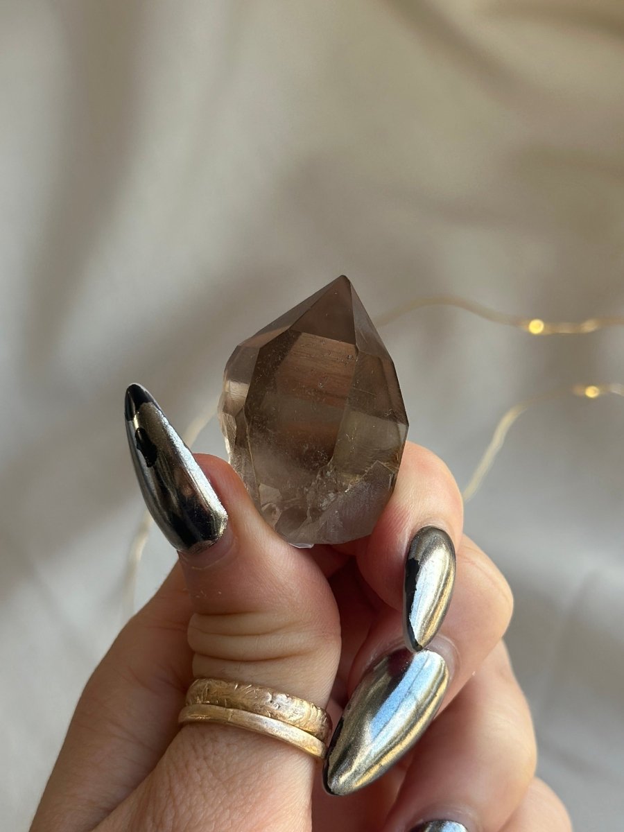 Mulanje Smoky Quartz Point, Malawi, B Smoky QuartzSouth Africa - Haus of Moss + Moon