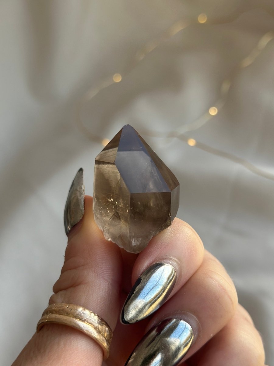 Mulanje Smoky Quartz Point, Malawi, B Smoky QuartzSouth Africa - Haus of Moss + Moon