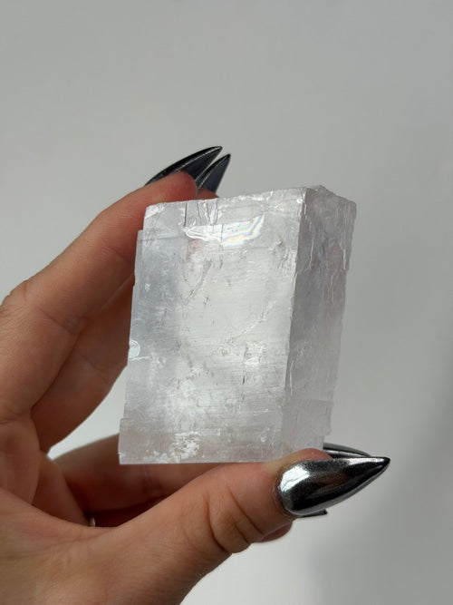 Optical Calcite, A CalciteMadagascar - Haus of Moss and Moon