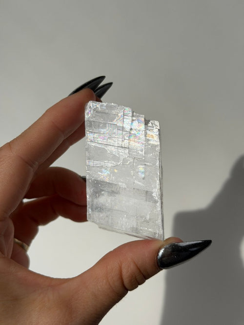 Optical Calcite, B CalciteMadagascar - Haus of Moss and Moon