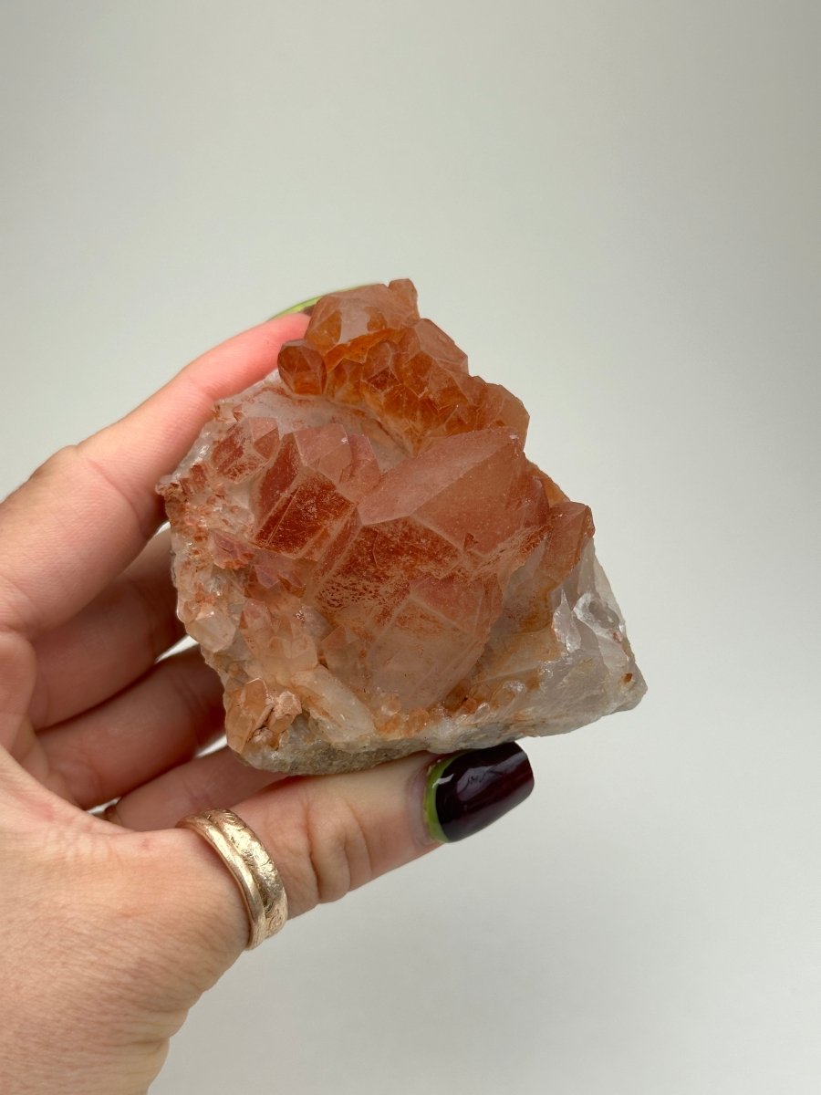 Orange River Quartz Cluster, A Hematoid QuartzSouth Africa - Haus of Moss + Moon