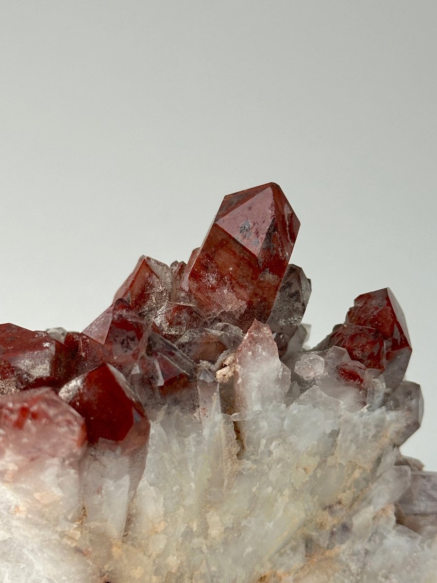 Orange River Quartz Cluster, South Africa, B Hematoid Quartz South Africa - Haus of Moss + Moon