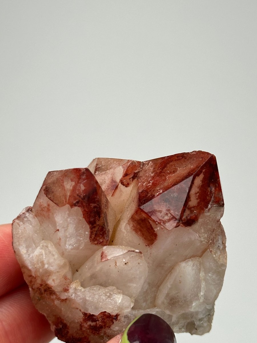 Orange River Quartz Cluster, South Africa, C Hematoid Quartz South Africa - Haus of Moss + Moon