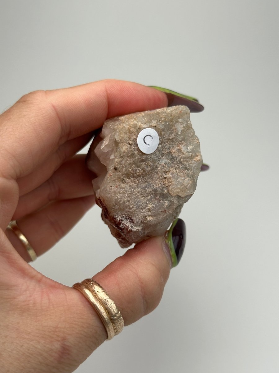 Orange River Quartz Cluster, South Africa, C Hematoid Quartz South Africa - Haus of Moss + Moon