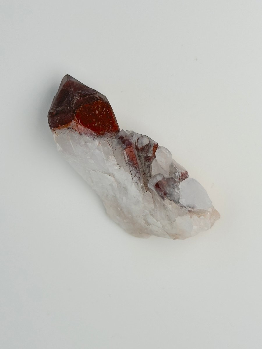 Orange River Quartz Cluster, South Africa, F Hematoid QuartzSouth Africa - Haus of Moss + Moon