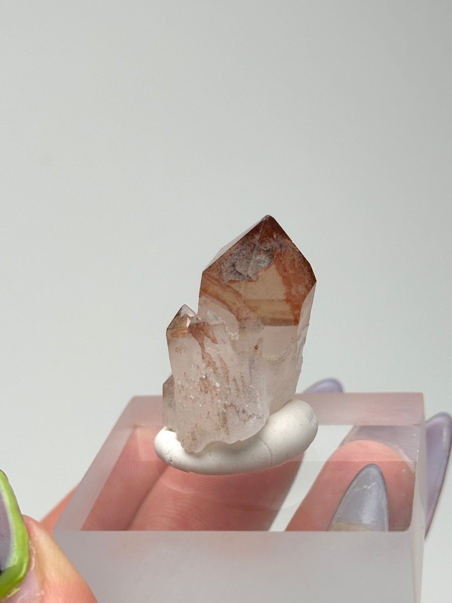 Orange River Quartz Cluster, South Africa, H Hematoid Quartz South Africa - Haus of Moss + Moon