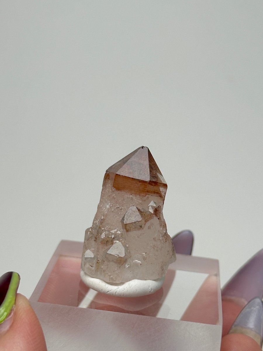 Orange River Quartz Cluster, South Africa, H Hematoid QuartzSouth Africa - Haus of Moss + Moon