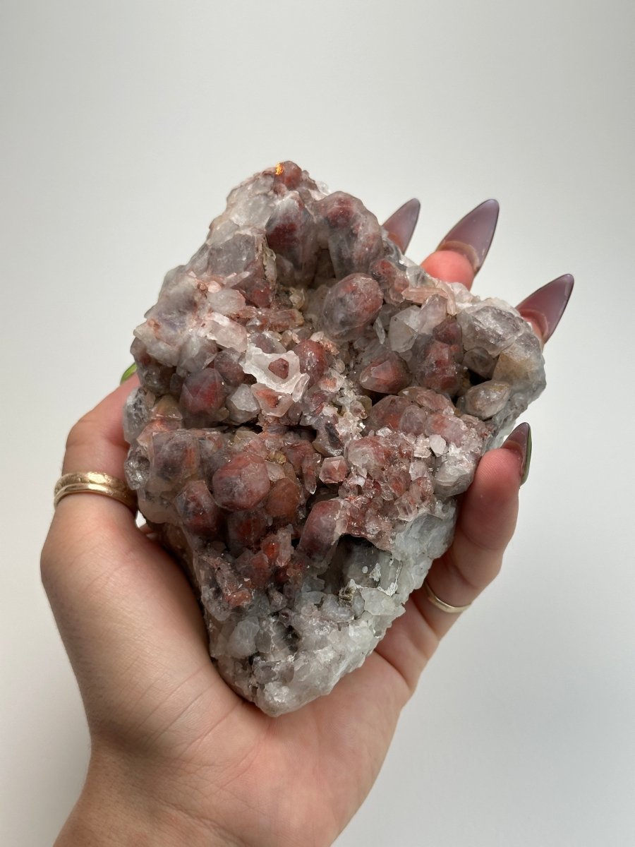 Orange River Quartz Cluster, South Africa, I Hematoid QuartzSouth Africa - Haus of Moss + Moon