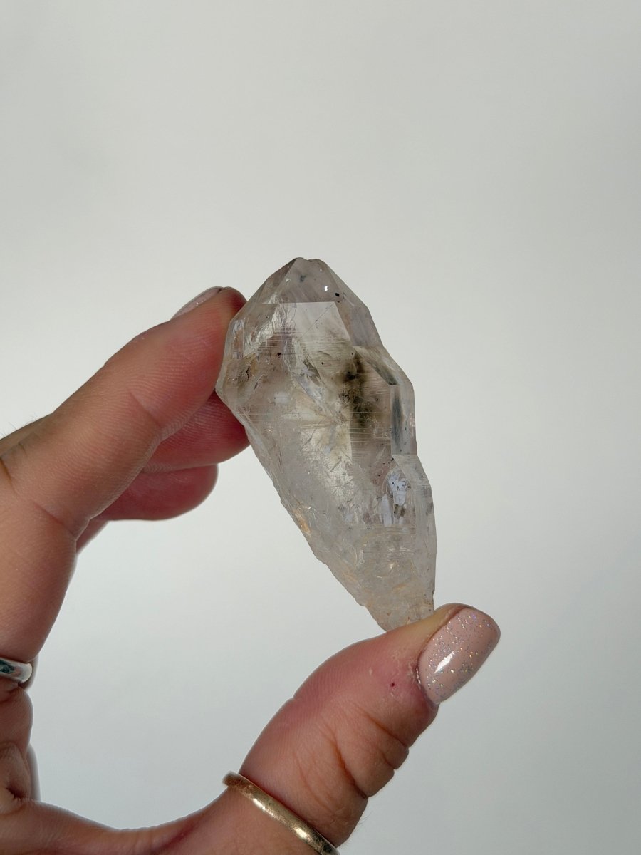 Phantom Smoky Amethyst Quartz, Malawi Amethyst Malawi- Haus of Moss and Moon