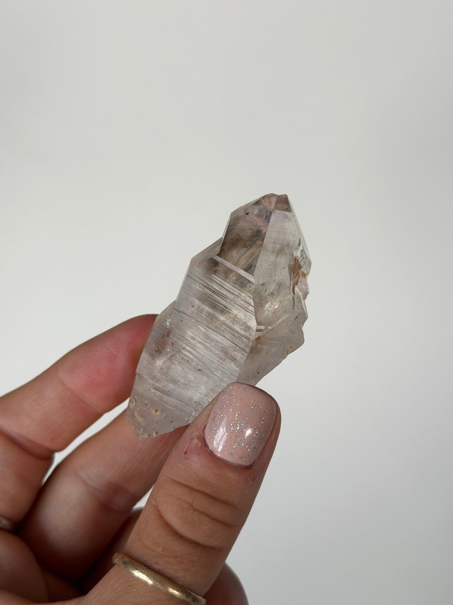 Phantom Smoky Amethyst Quartz, Malawi Amethyst Malawi- Haus of Moss and Moon