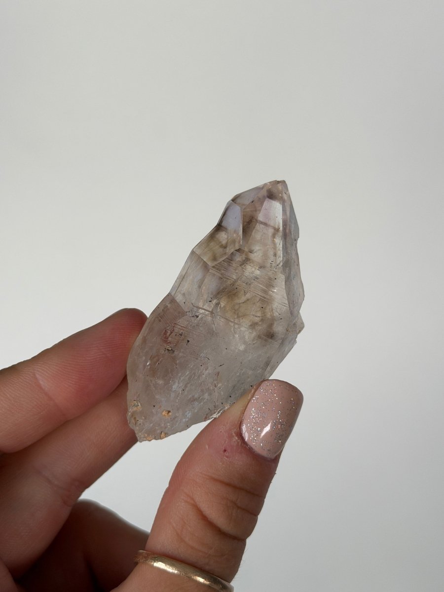 Phantom Smoky Amethyst Quartz, Malawi Amethyst Malawi- Haus of Moss and Moon