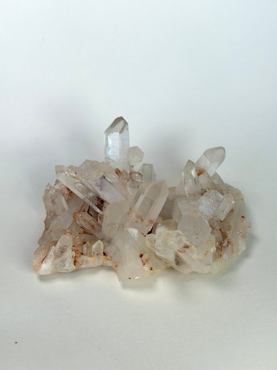 Pink Madagascan Clear Quartz, F Iron Quartz Madagascar - Haus of Moss + Moon - Pink Clear Quartz