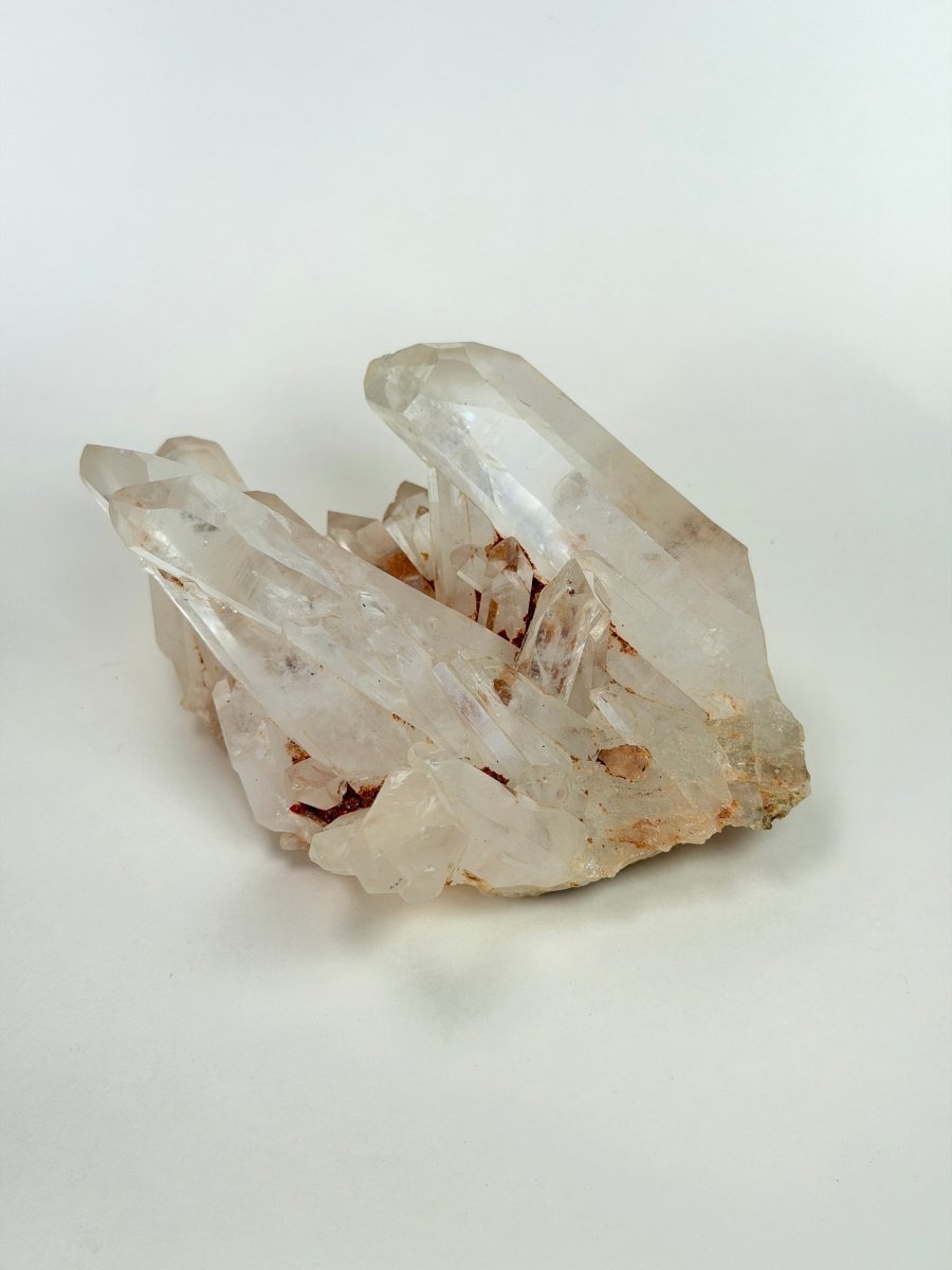 Pink Clear Quartz, H Iron Quartz Madagascar - Haus of Moss + Moon