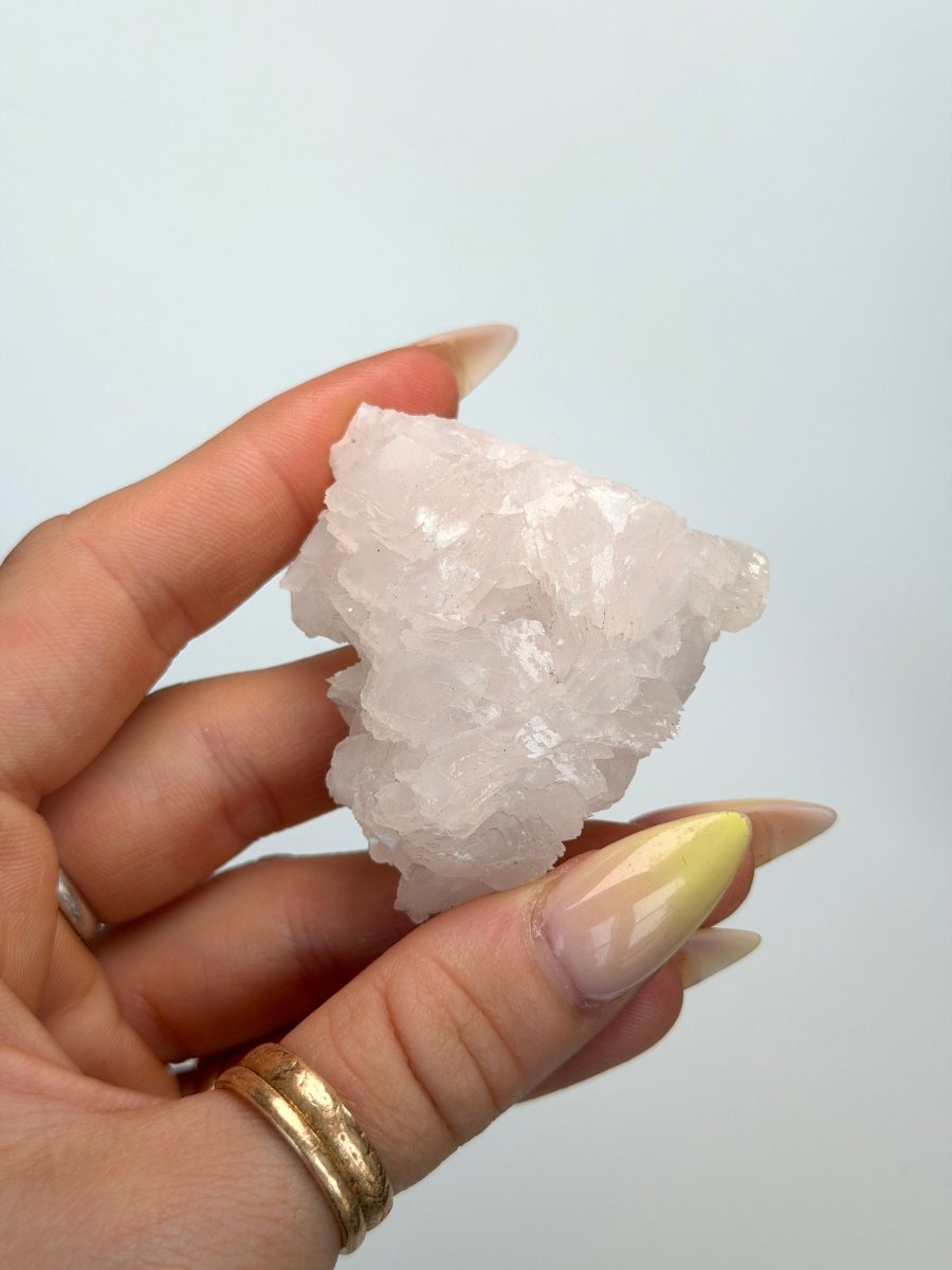 Pink Mangano Calcite, Bulgaria CalciteBulgaria - Haus of Moss + Moon