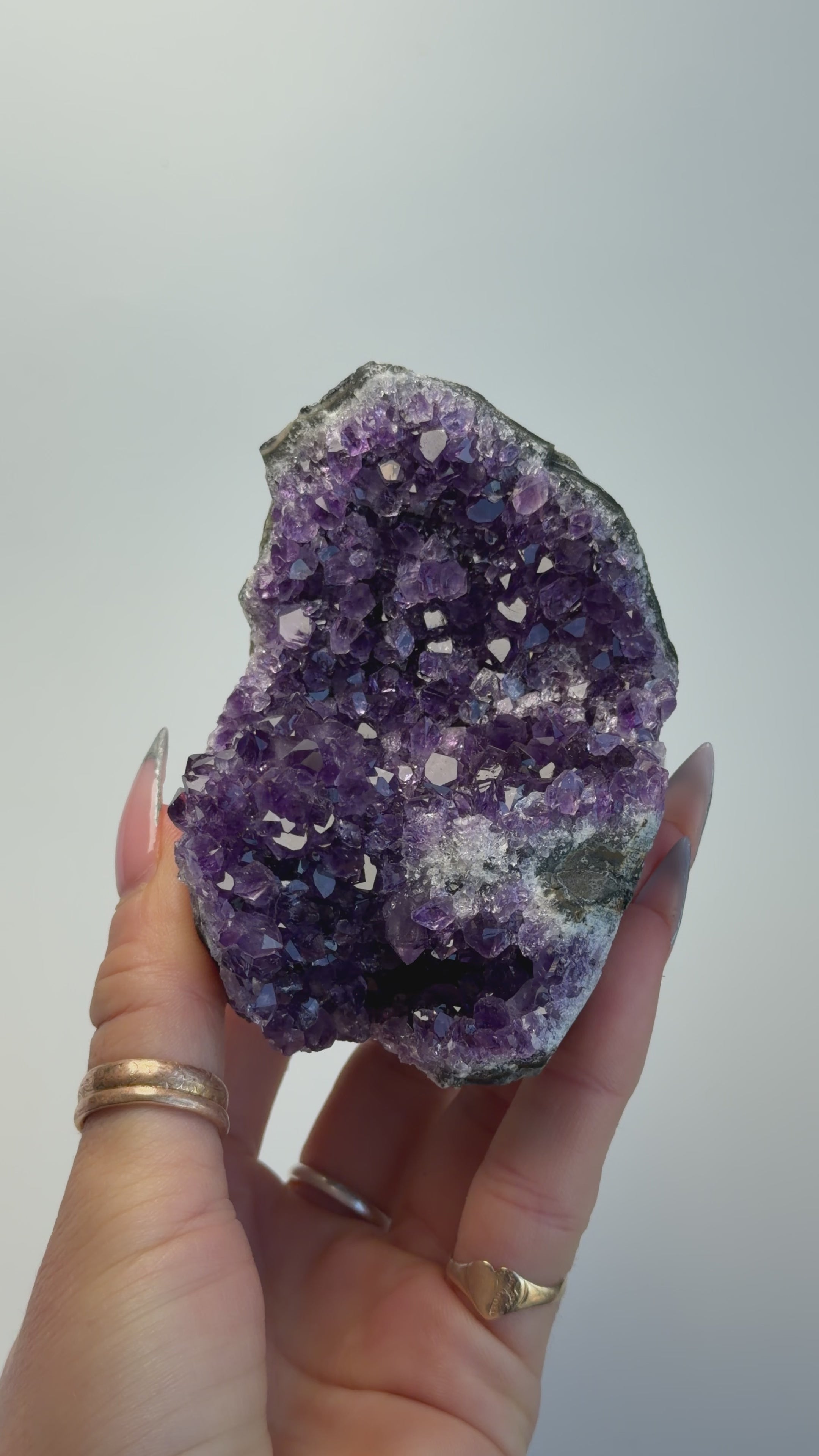 Amethyst Cut Base, Uruguay, D