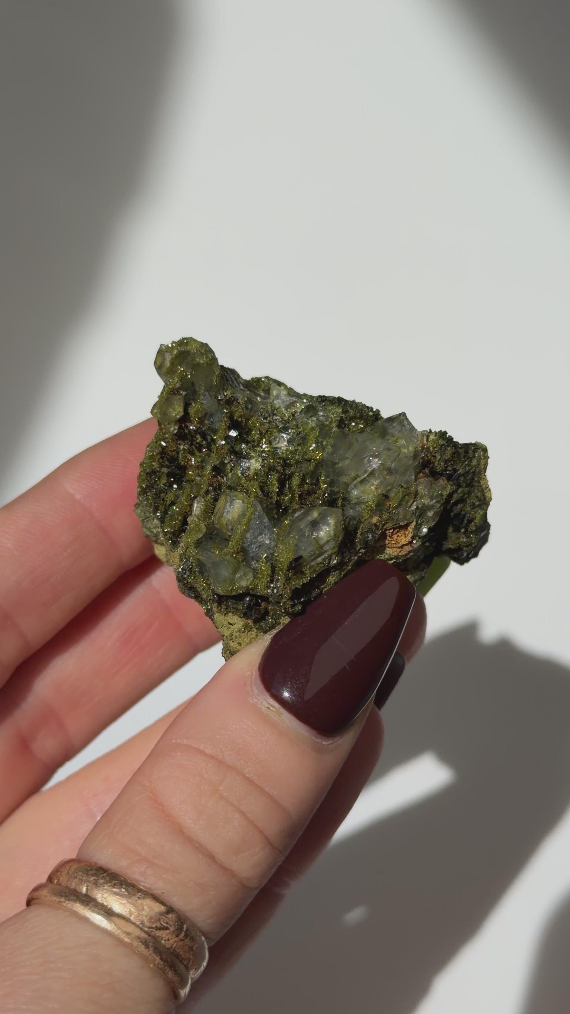 Turkish Forest Epidote and Quartz, A1