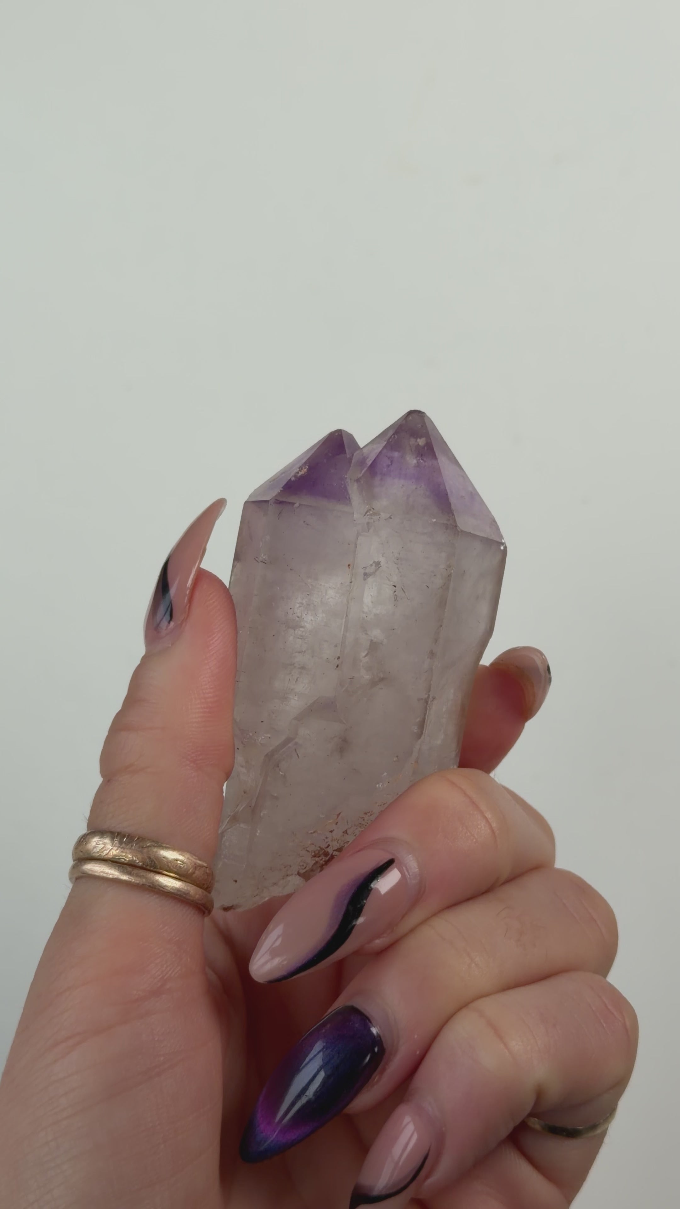 Madagascan Elestial Amethyst, Q