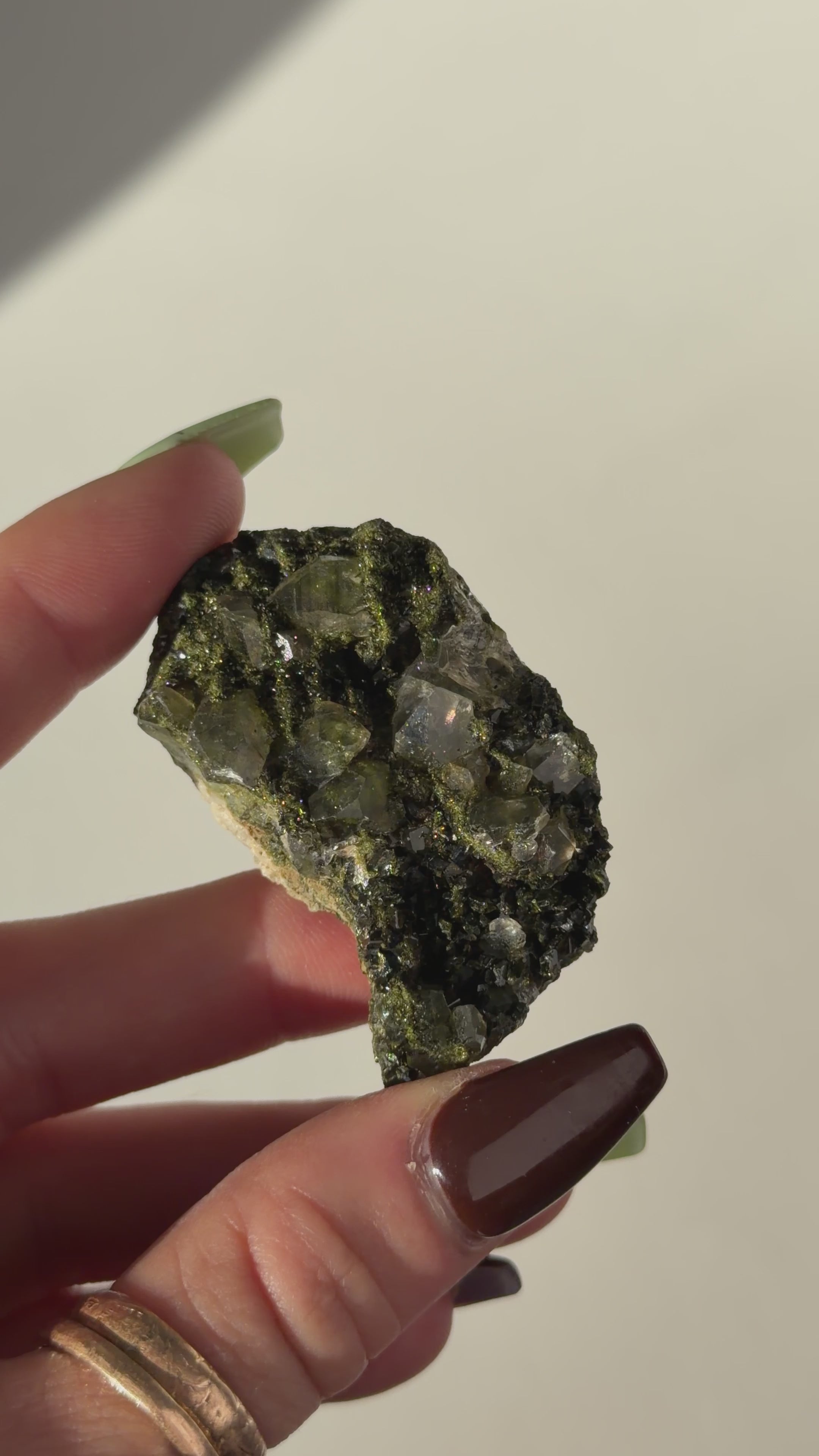 Turkish Forest Epidote and Quartz, B2