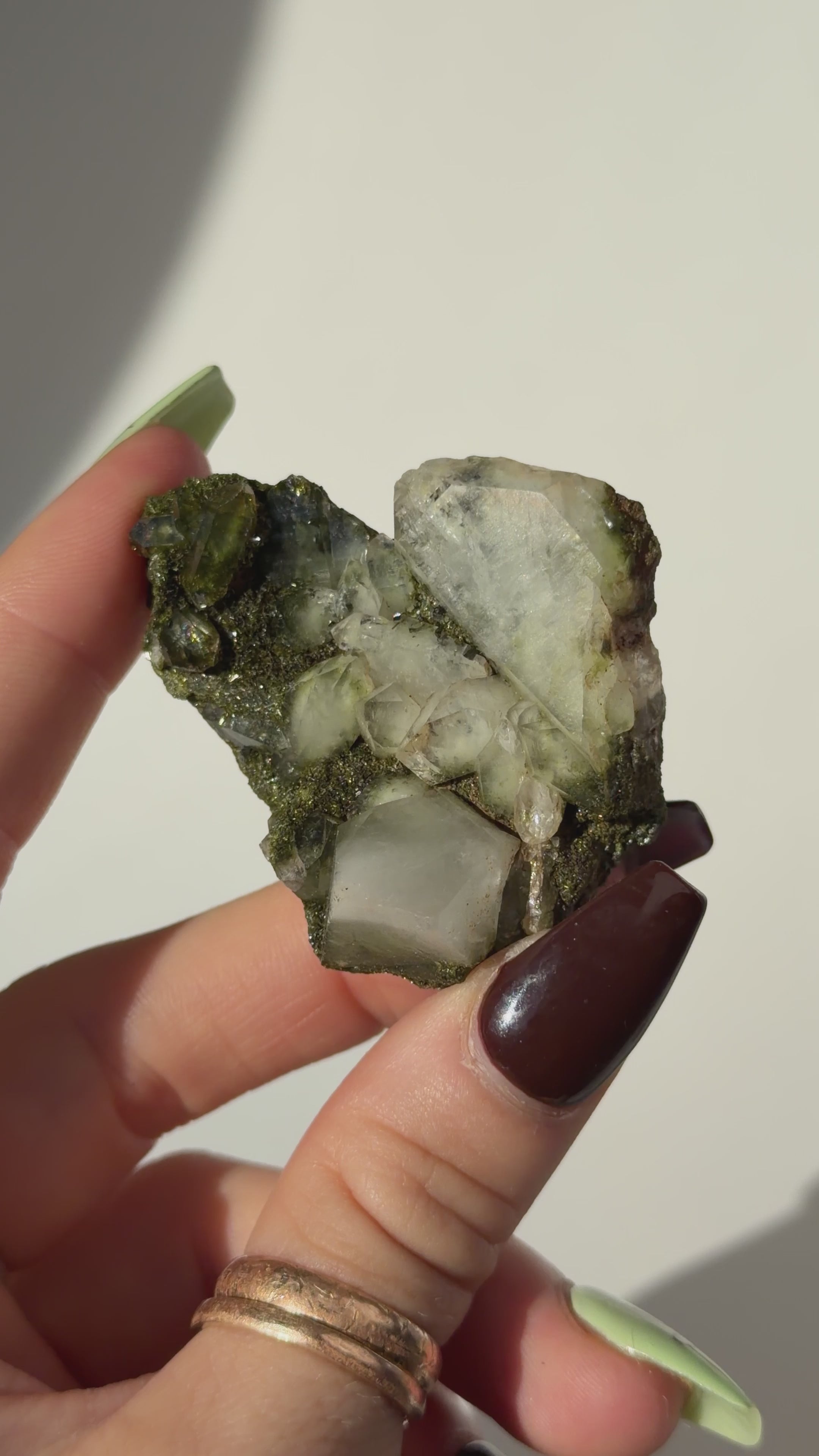 Turkish Forest Epidote and Quartz, I9