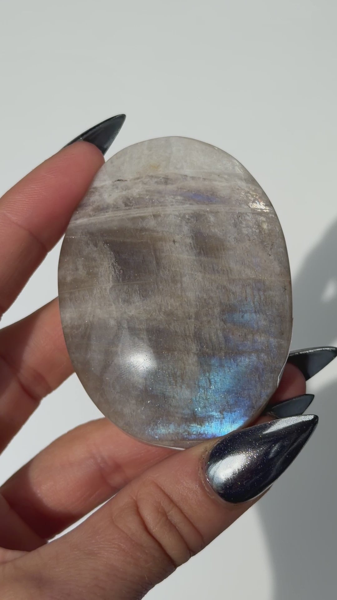 Blue Flash Moonstone, A