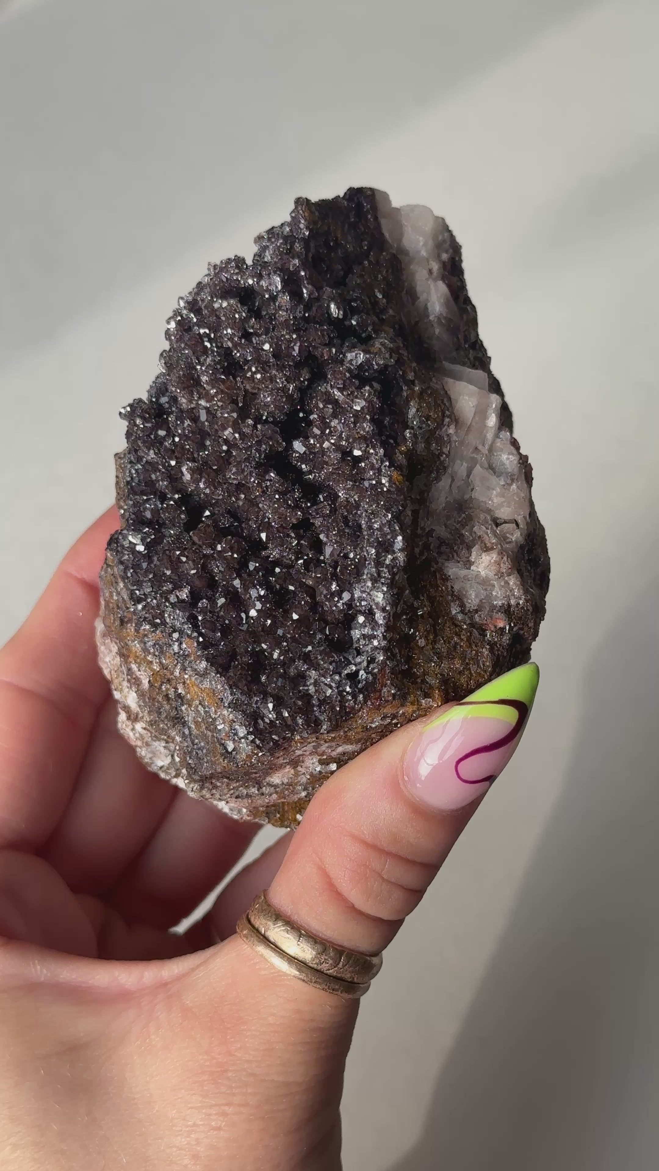 Manganese Quartz, Morocco, H