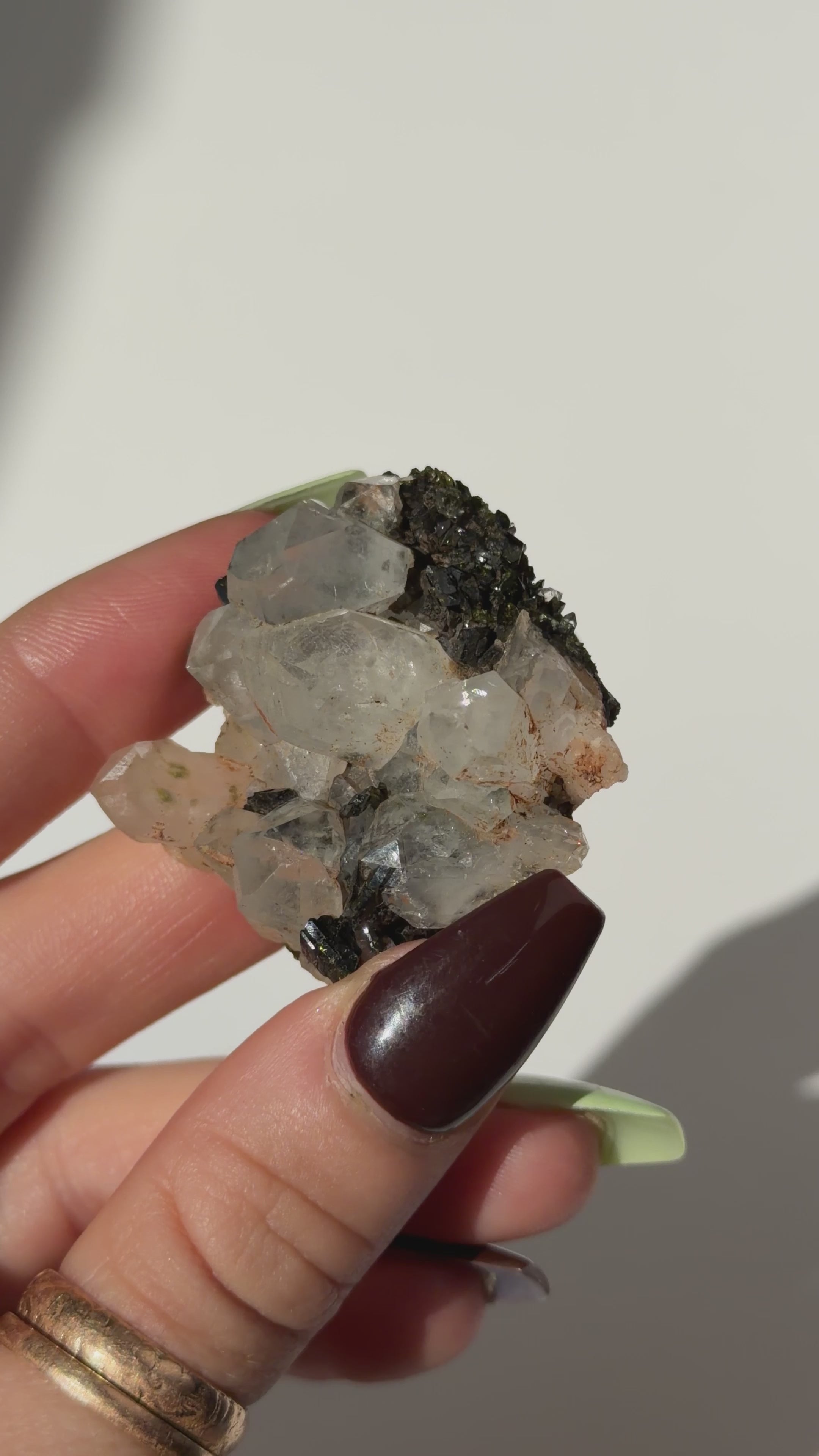 Turkish Forest Epidote and Quartz, M13