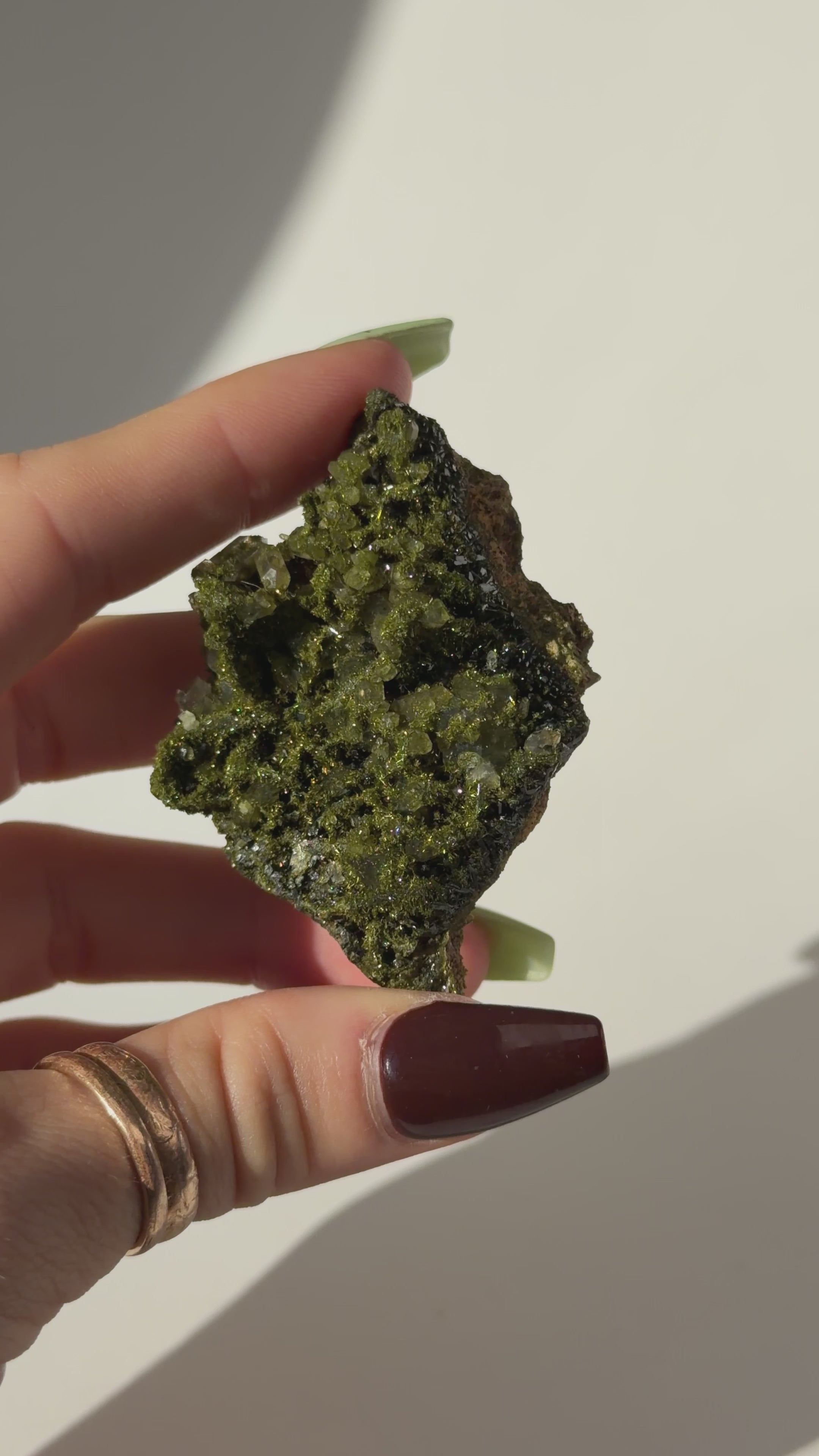 Turkish Forest Epidote and Quartz, M