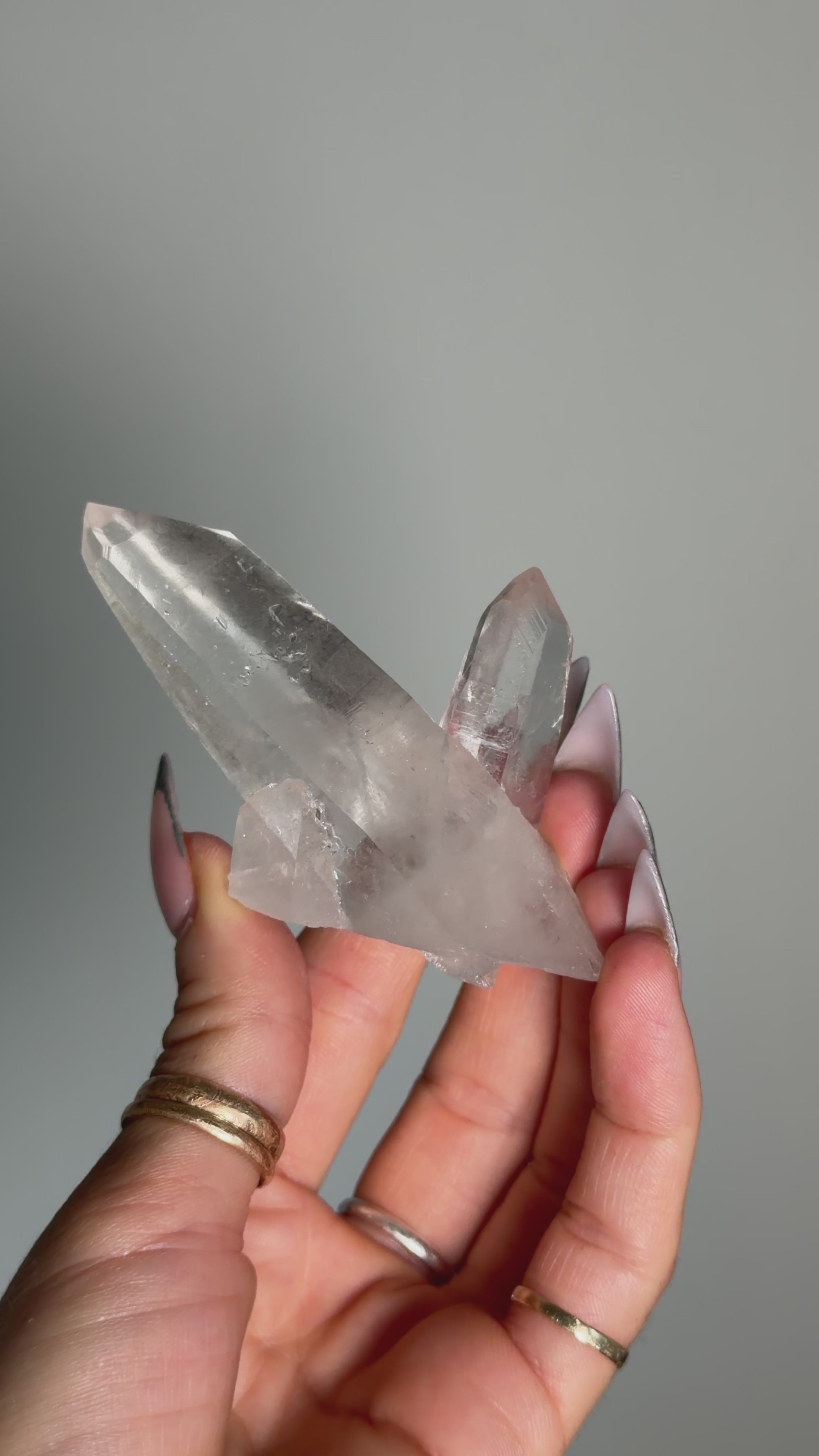 Window Clear Quartz Cluster, Madagascar, 90's Collection, N