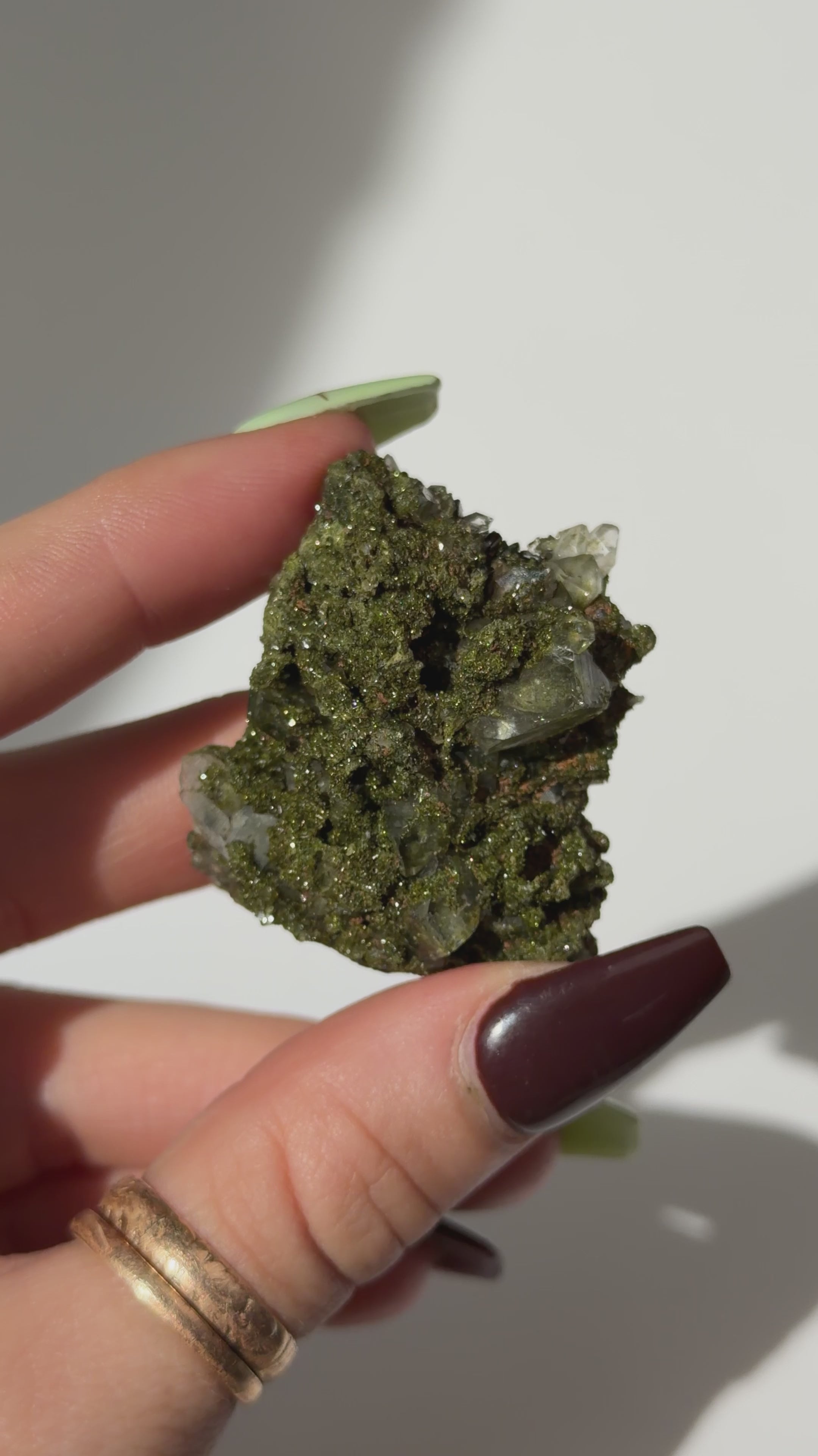 Turkish Forest Epidote and Quartz, T