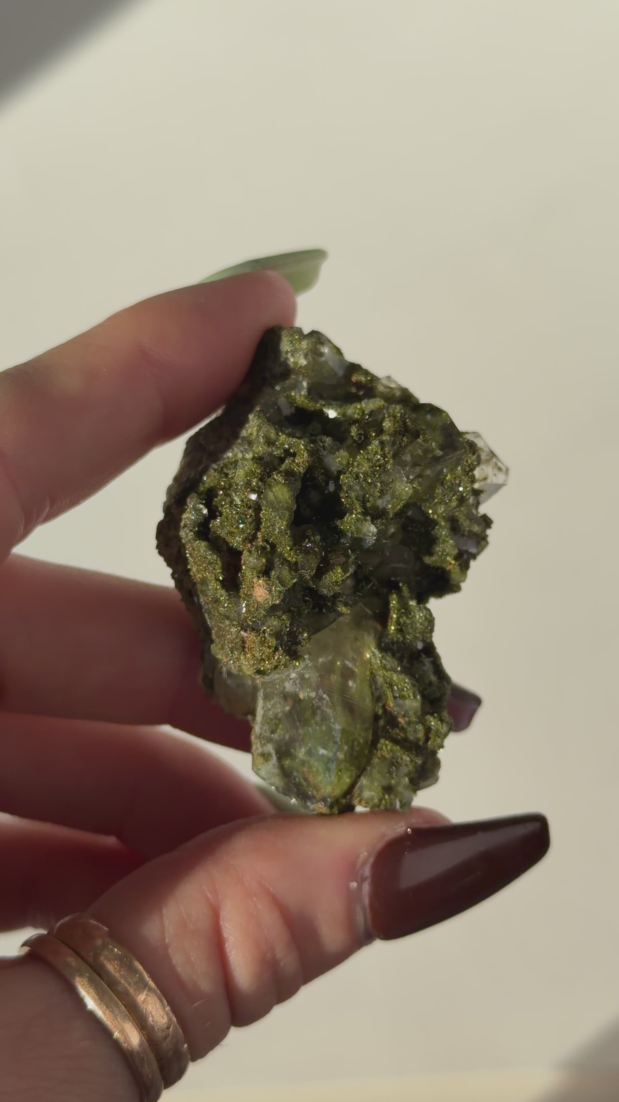Turkish Forest Epidote and Quartz, C3