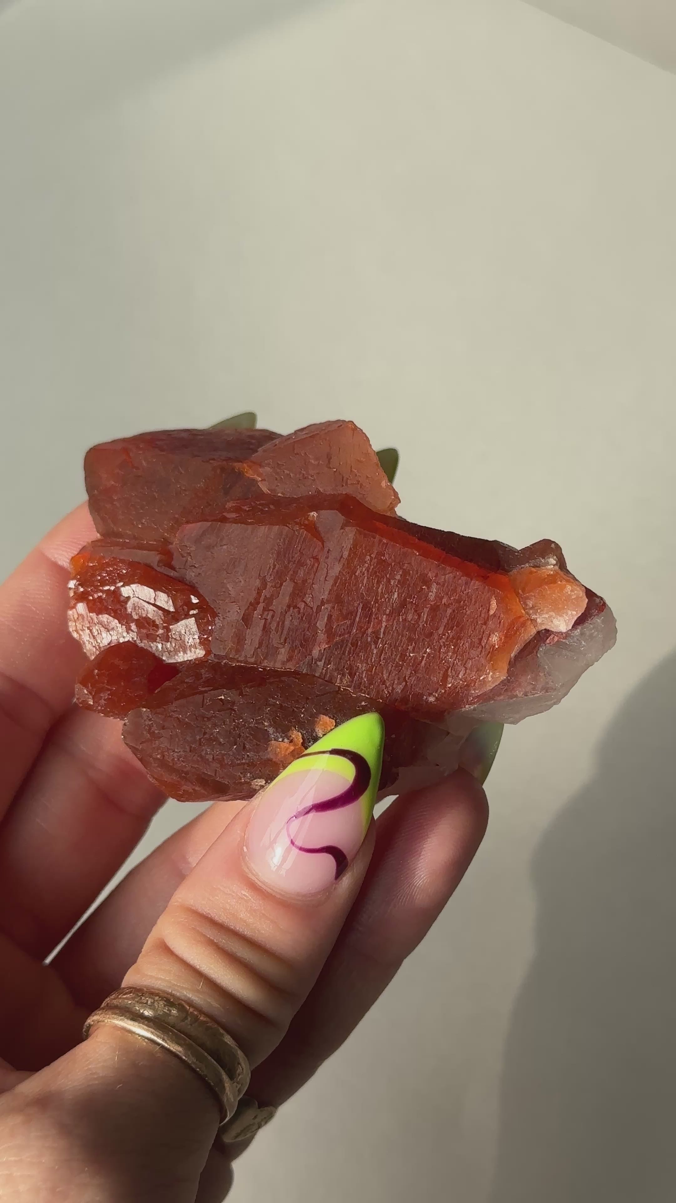 Hematite Quartz, Ferruginous, Tinejdad, Morocco, J