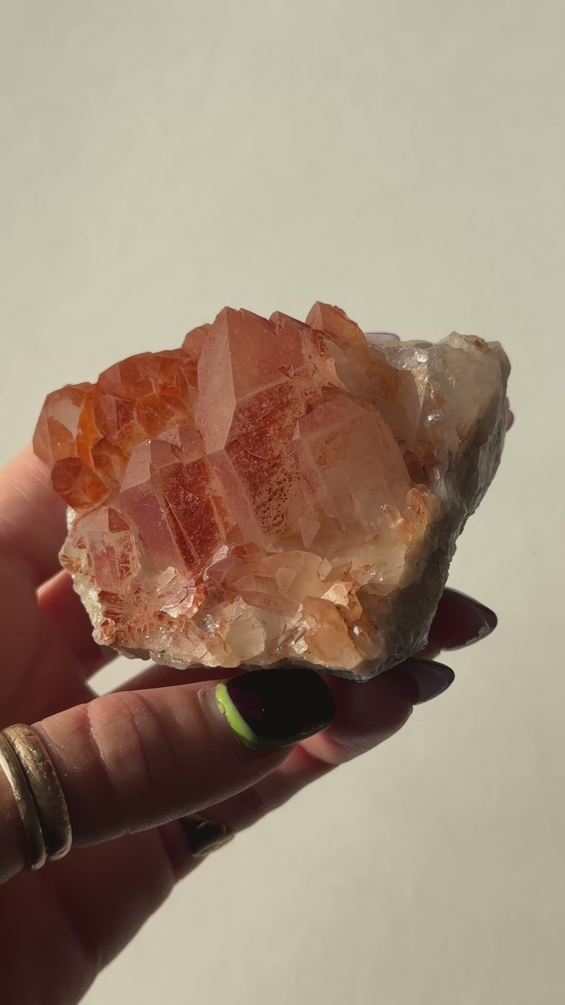 Orange River Quartz Cluster, A
