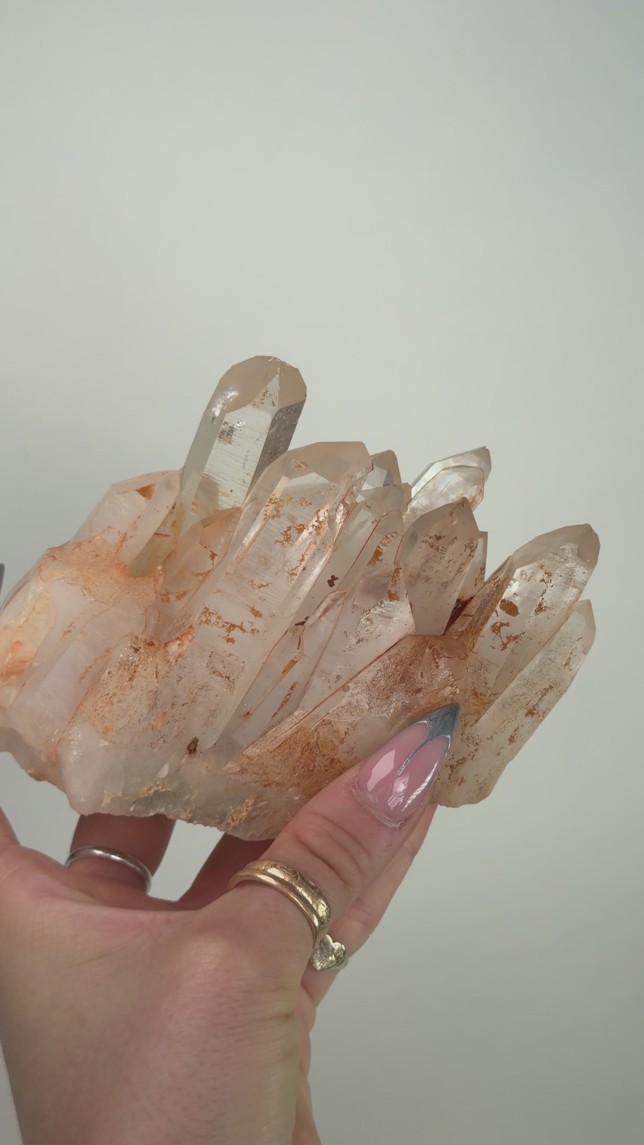 Pink Clear Quartz, Madagascar, J