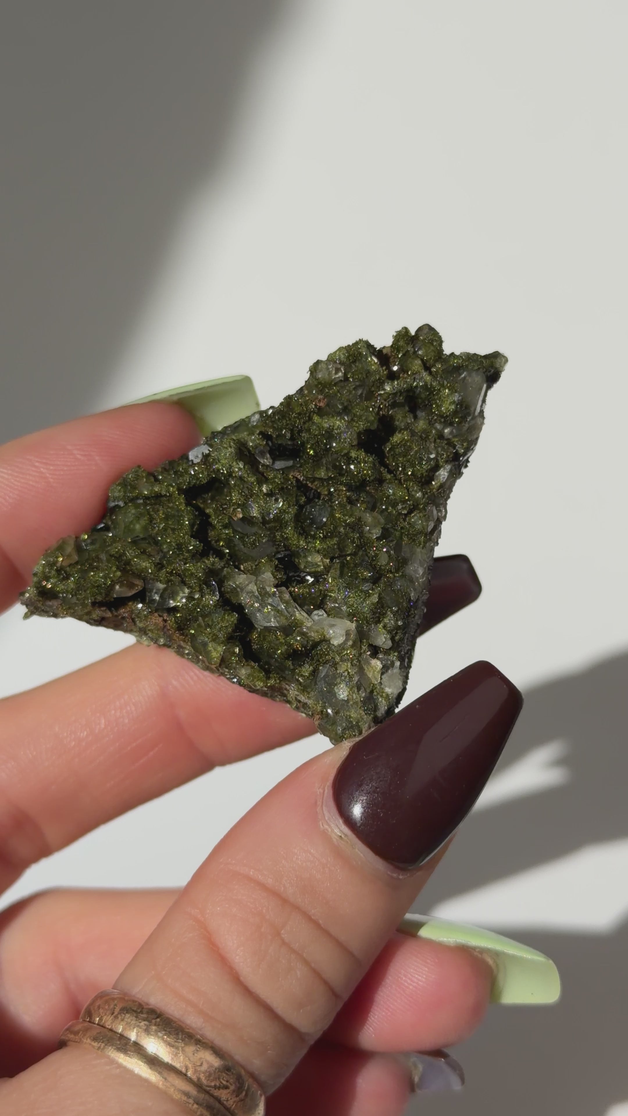 Turkish Forest Epidote and Quartz, V