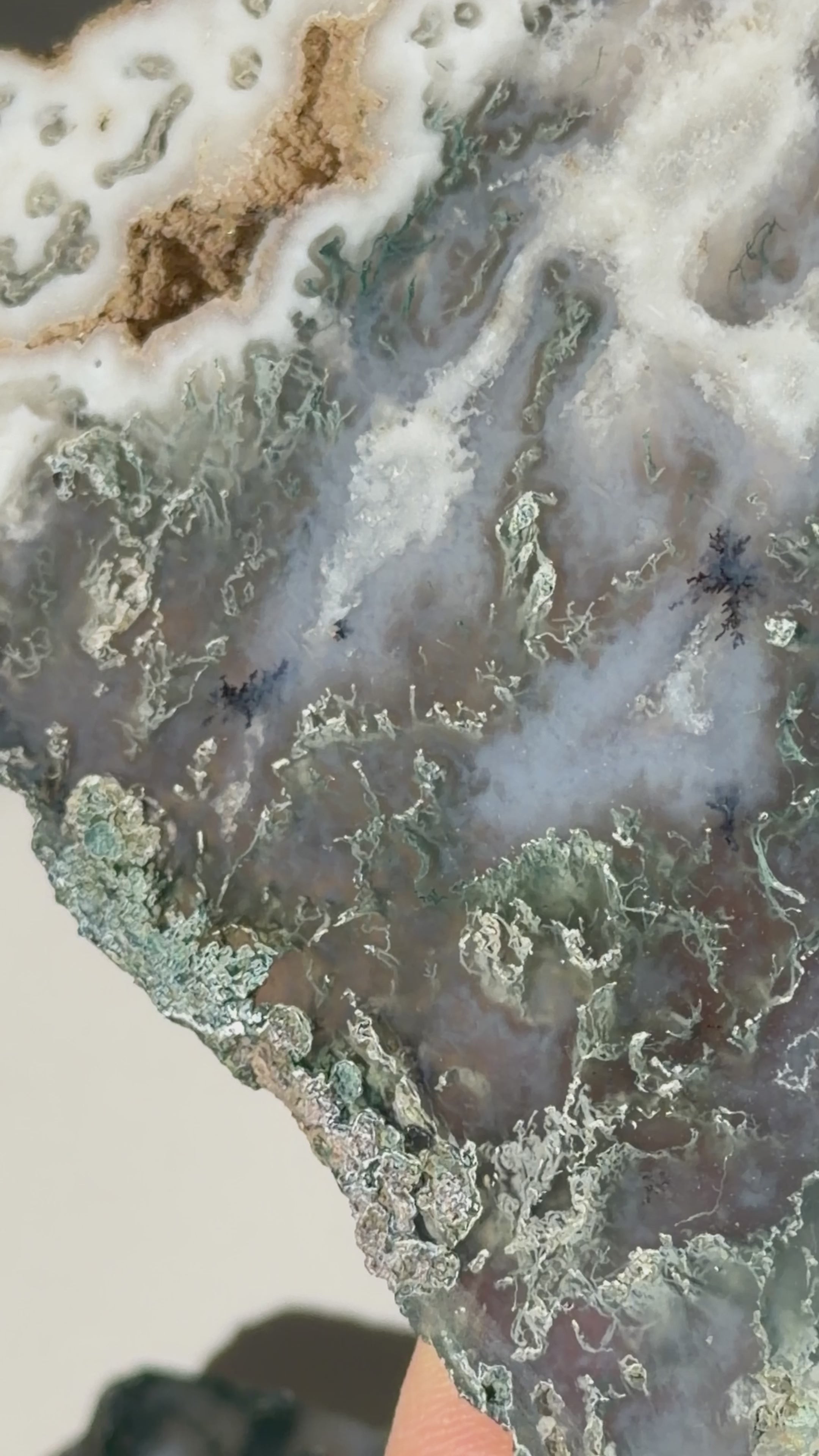 Moss Agate Slice