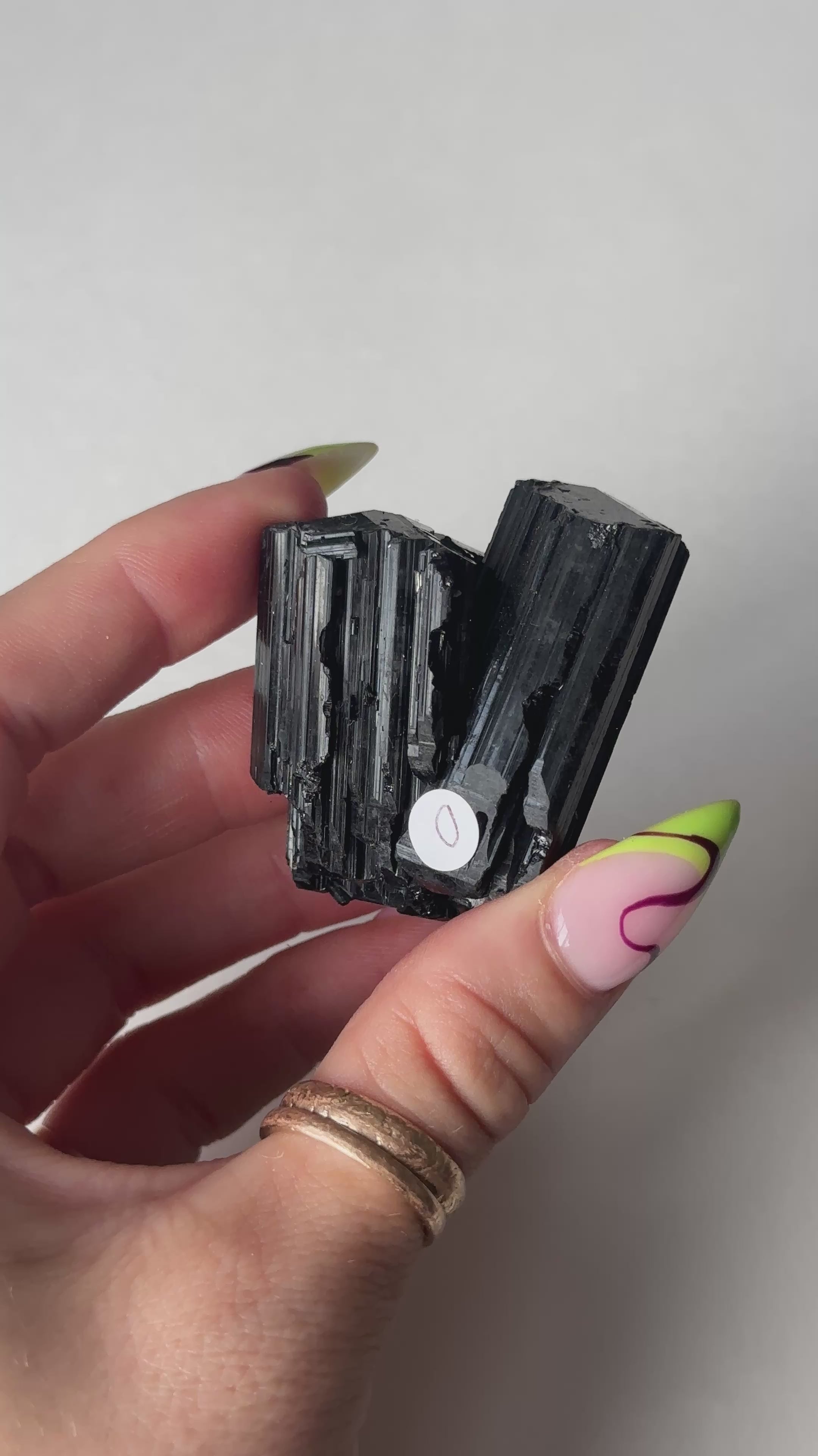 Black Tourmaline, Madagascar, D