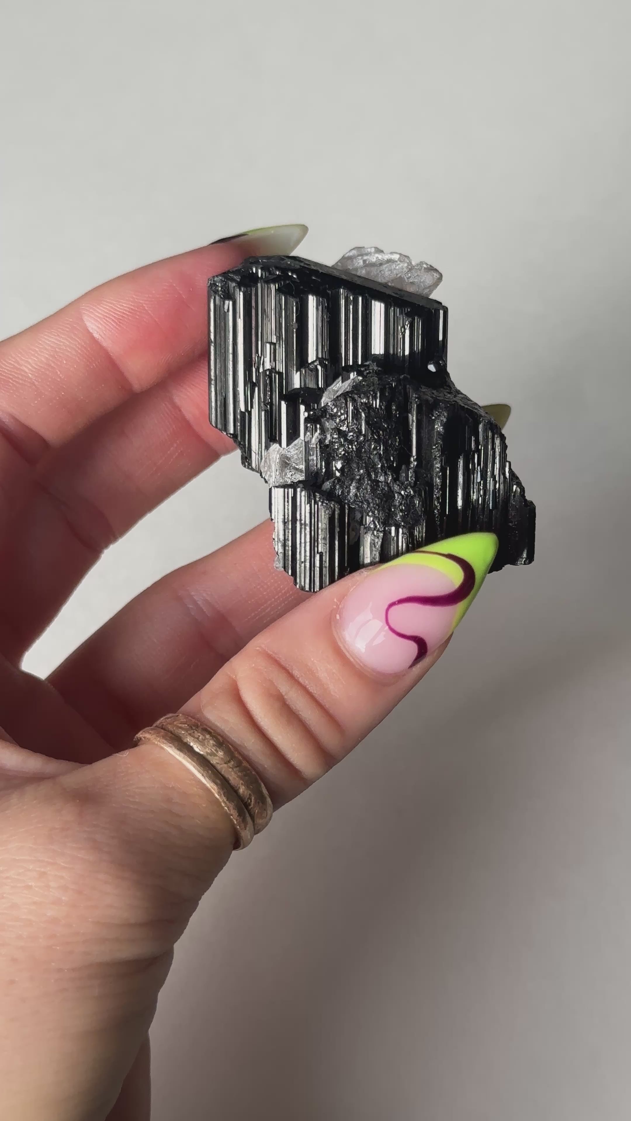 Black Tourmaline, Madagascar, C