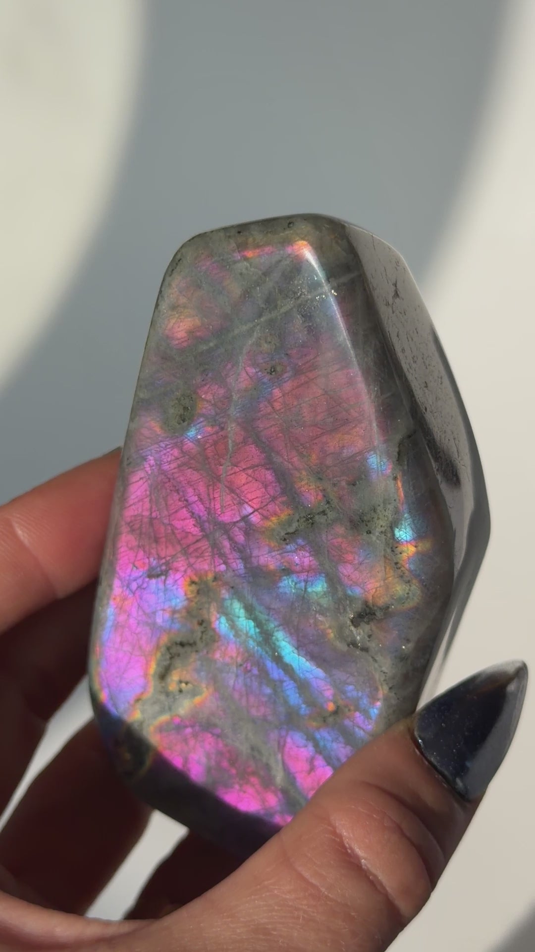 Purple Labradorite Free Form