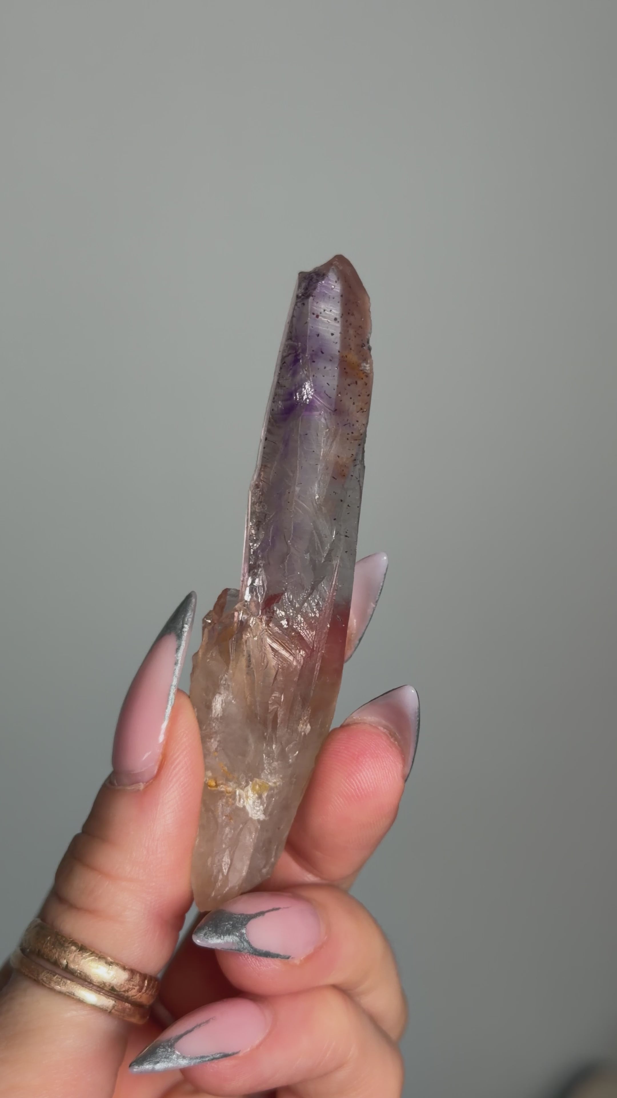 Phantom Amethyst Wand, Madagascar, 90's Collection, A
