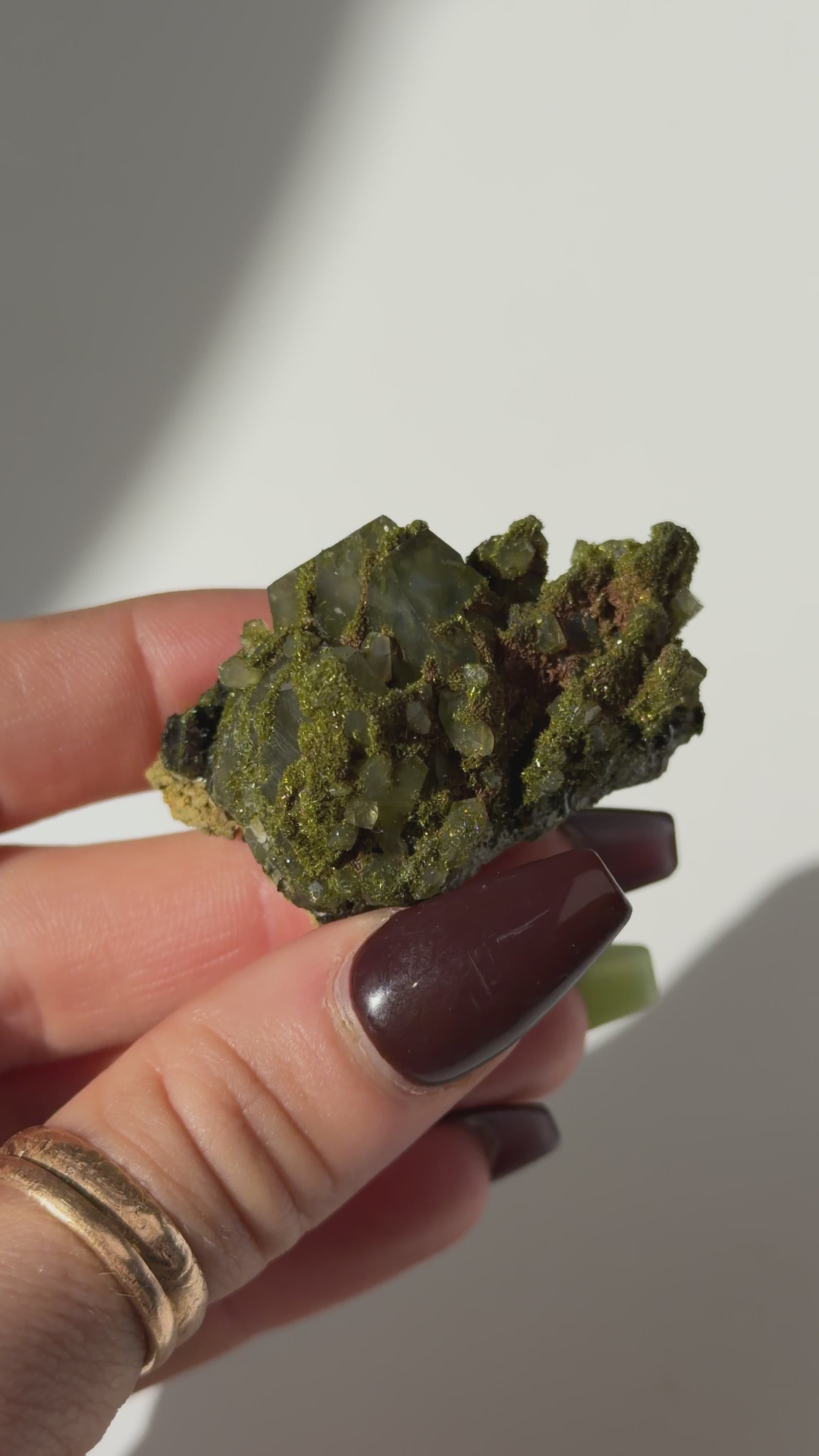 Turkish Forest Epidote and Quartz, K11