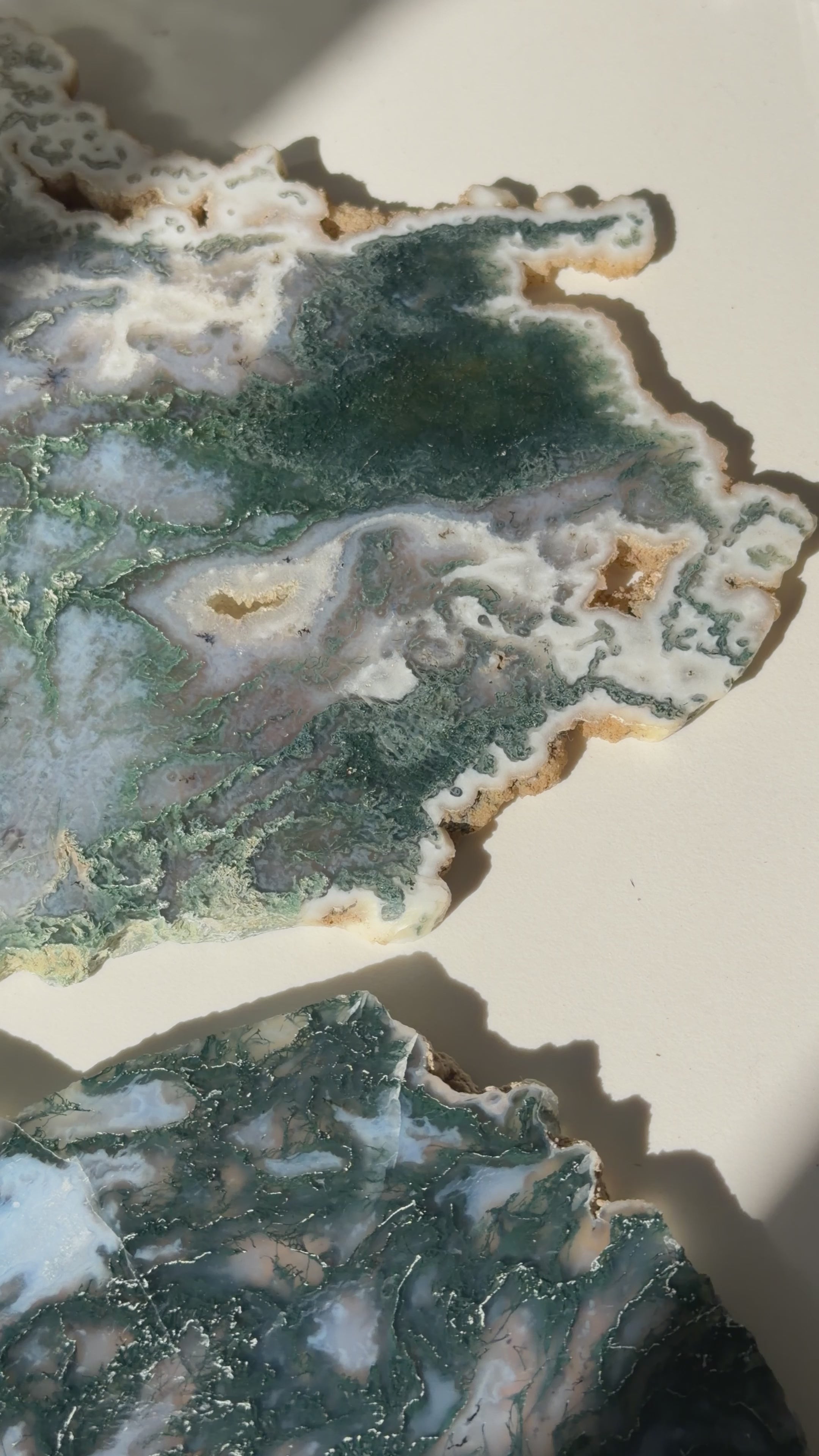 Moss Agate Slice
