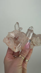 Pink Clear Quartz, Madagascar, F