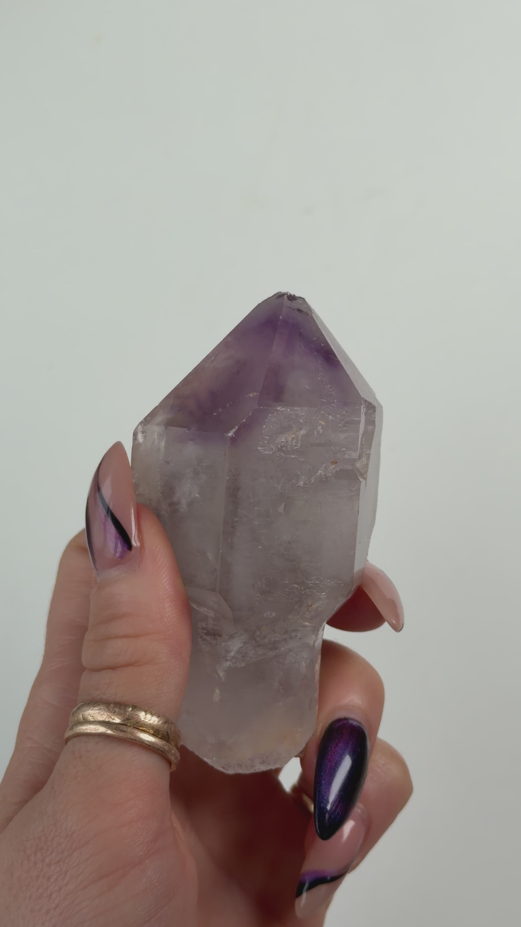 Madagascan Elestial Amethyst Sceptre, R