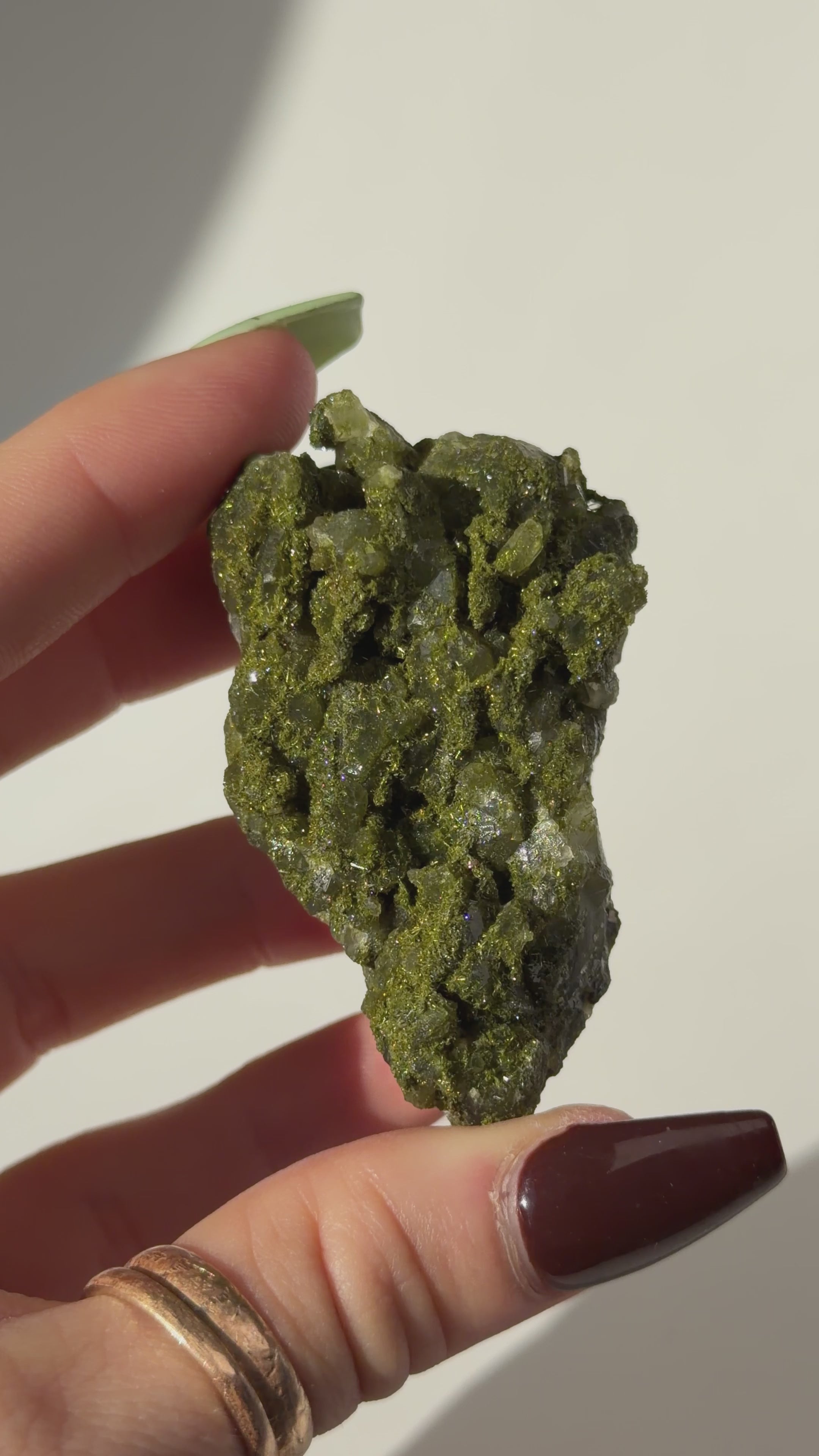 Turkish Forest Epidote and Quartz, O